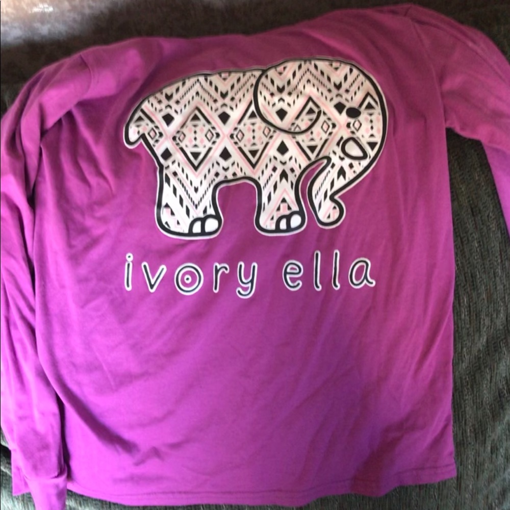 Ivory Ella purple t shirt!